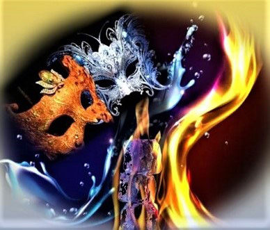 Fire & Ice Masquerade Party